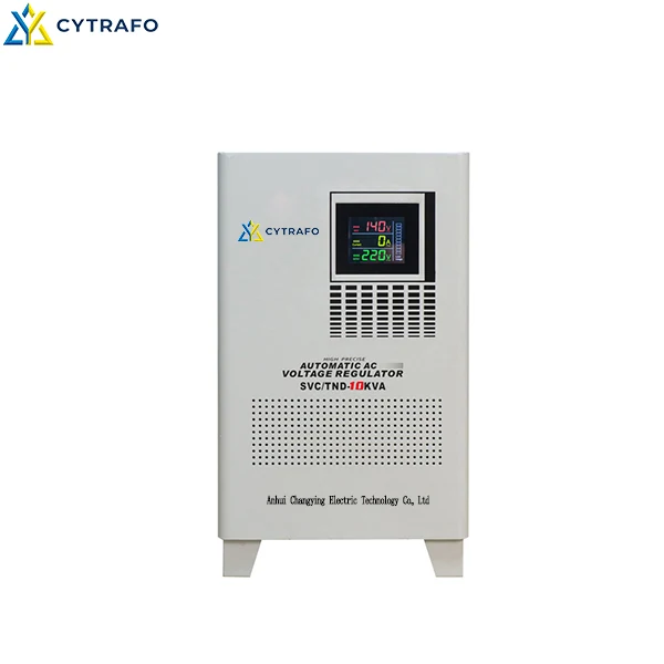 CYTRAFO SVC/TND 10–50kVA Single-Phase Servo Voltage Stabilizer, 10KVA 20KVA 30KVA 50KVA, Single phase power regulation equipment