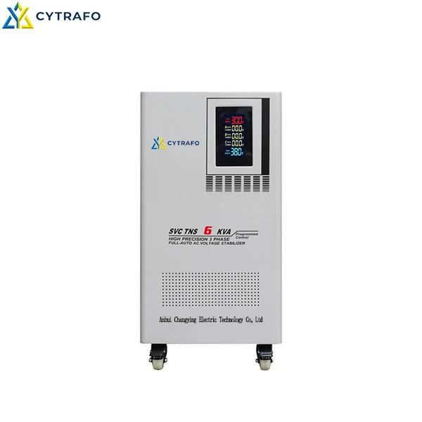 CYTRAFO SVC/TNS 6–20kVA Three-Phase Servo Voltage Stabilizer, 6kva 10kva 15kva 20kva, Three phase power regulation equipment